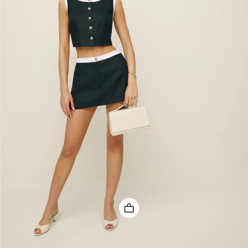 Roxy linen two piece